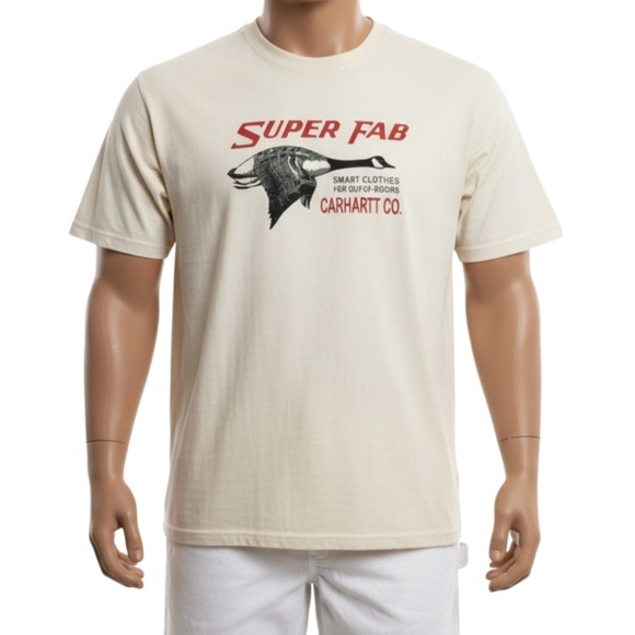 Carhartt Other - Carhartt Archive Edition Super Fab Flying Goose Tee 2XL Cream Heritage Workwear